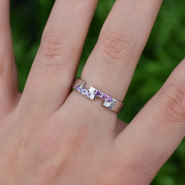 Bague argent - Néphélie - Oniri atelier