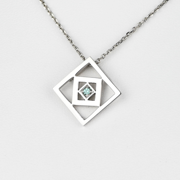 Pendentif argent - Irène - Oniri atelier